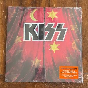Kiss Red and Gold Picture Disc Edition